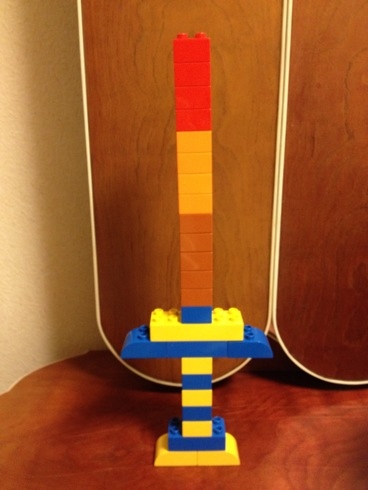 レゴのアイデア　ロングソード